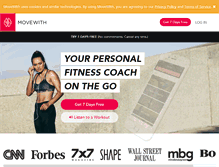 Tablet Screenshot of movewith.com